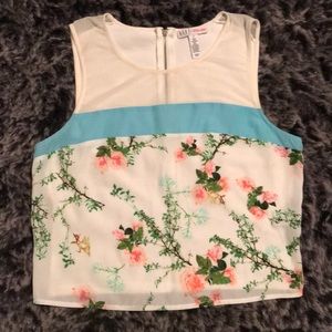 MADE By Impulse Floral Print Crop Top